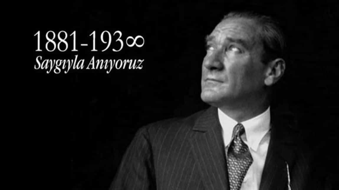 10 Kasım Atatürk'ü Anma Günü Töreni Yapıldı
